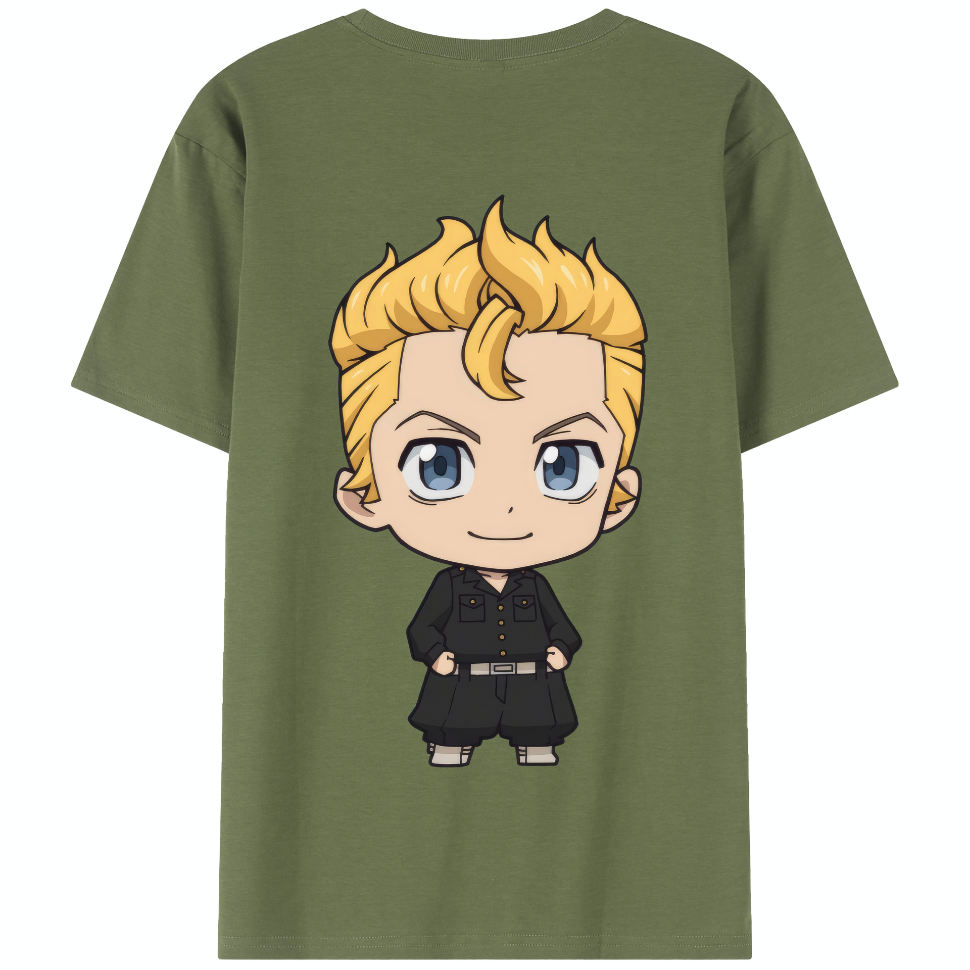 （画像用） 東京リベンジャーズ Tokyo Revengers 綿100％半袖Tシャツ（背面プリント）